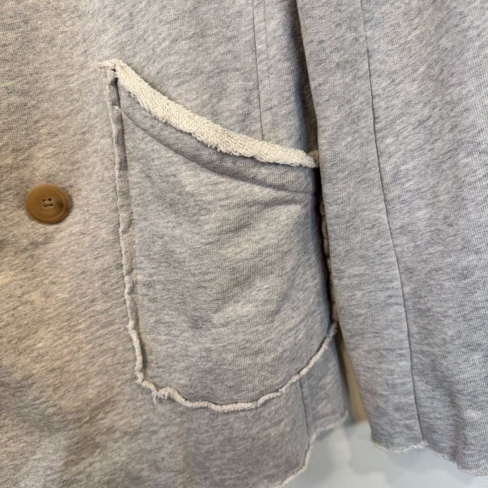 Frank & Eileen Belfast Sweatshirt Peacoat Size S Gray Melange - Picture 6 of 16